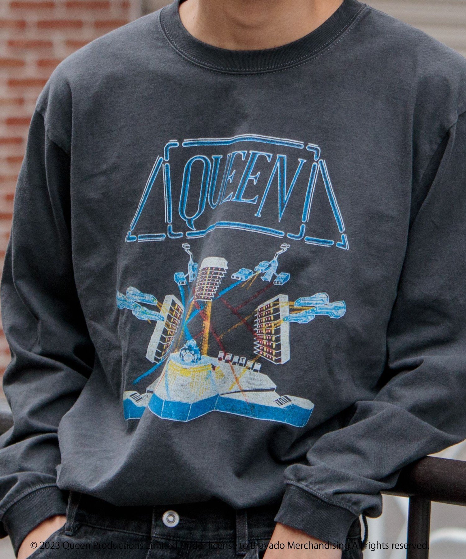 GLOSTER 【GOOD ROCK SPEED/グッドロックスピード】別注オーバーサイズ ロンT バンド バンT フレディ アンド グロスター トップス カットソー・Tシャツ ブラック ホワイト【送料無料】のサムネイル