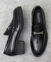 glabella glabella グラベラ ローファー ビットローファー ハイヒール メンズ エー.エム.エス. シューズ・靴 ローファー ブラック【送料無料...