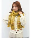 earth music&ecology Japan Label 弱虫ペダル ニットストール アースミュージック&エコロジー ファッション雑貨 マフラー・ストール...
