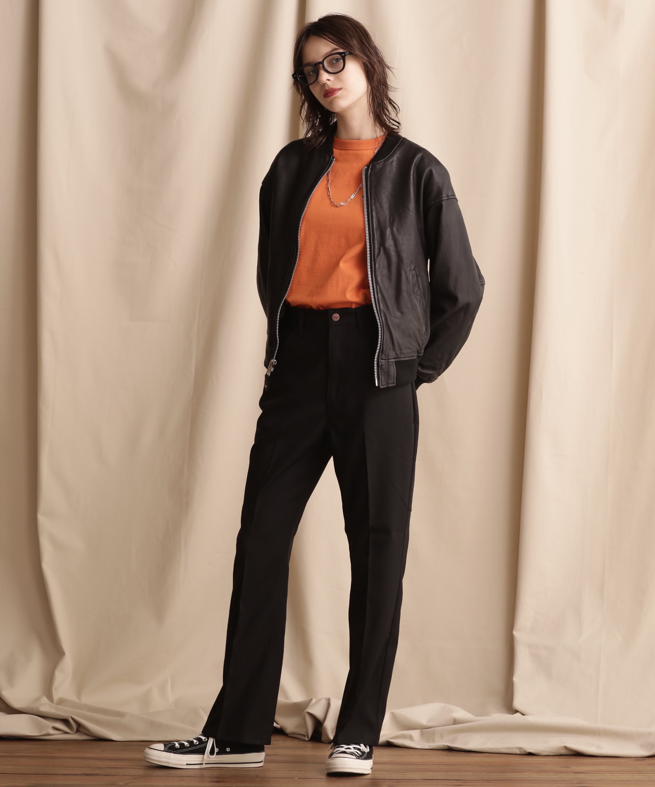 Schott Women's/直営限定/BOWERY JACKET/バワリージャケット ショット ジャケット・アウター ライダースジャケット ブラック【送料無料】