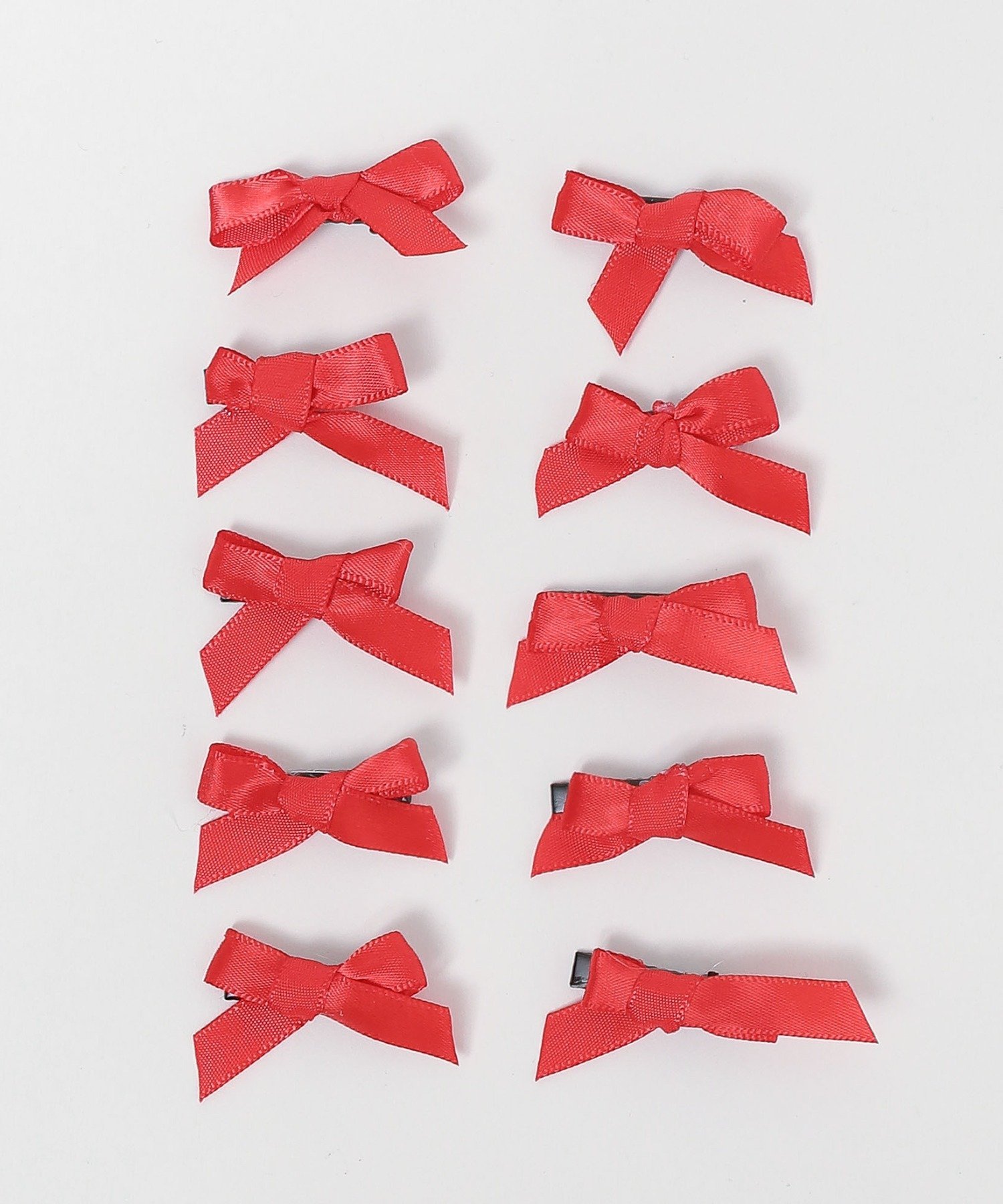 WEGO LADY'S リボンヘアクリップセット10P ウィゴー ファッション雑貨 その他のファッション雑貨 ブラ..