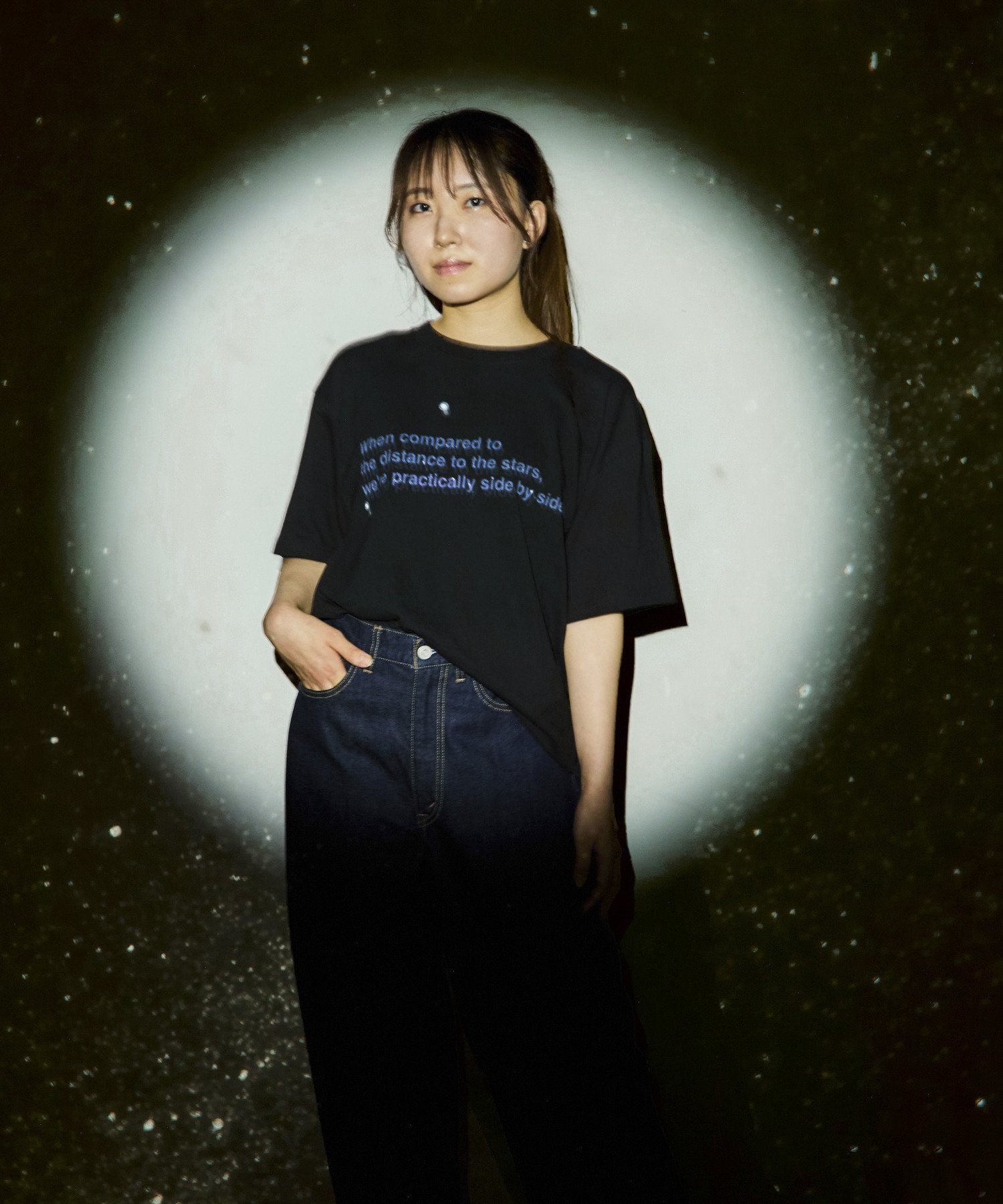 【SALE／40%OFF】CONVERSE TOKYO 【この夏の星を見る】THE SUMMER TRIANGLE TEE コンバーストウキョウ トップス カットソー・Tシャツ ブラック【送料無料】