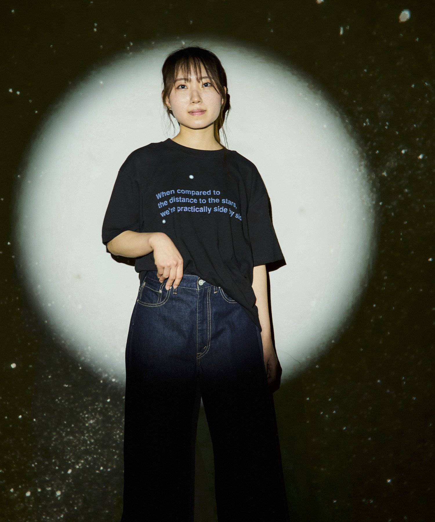 【SALE／40%OFF】CONVERSE TOKYO 【この夏の星を見る】THE SUMMER TRIANGLE TEE コンバーストウキョウ トップス カットソー・Tシャツ ブラック【送料無料】
