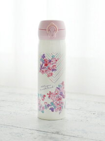 【SALE／30%OFF】Afternoon Tea LIVING サーモス/フラワー柄ワンタッチボトル 500ml アフタヌーンティー・リビング 食器・調理器具・キッチン用品 その他の食器・調理器具・キッチン用品 ホワイト