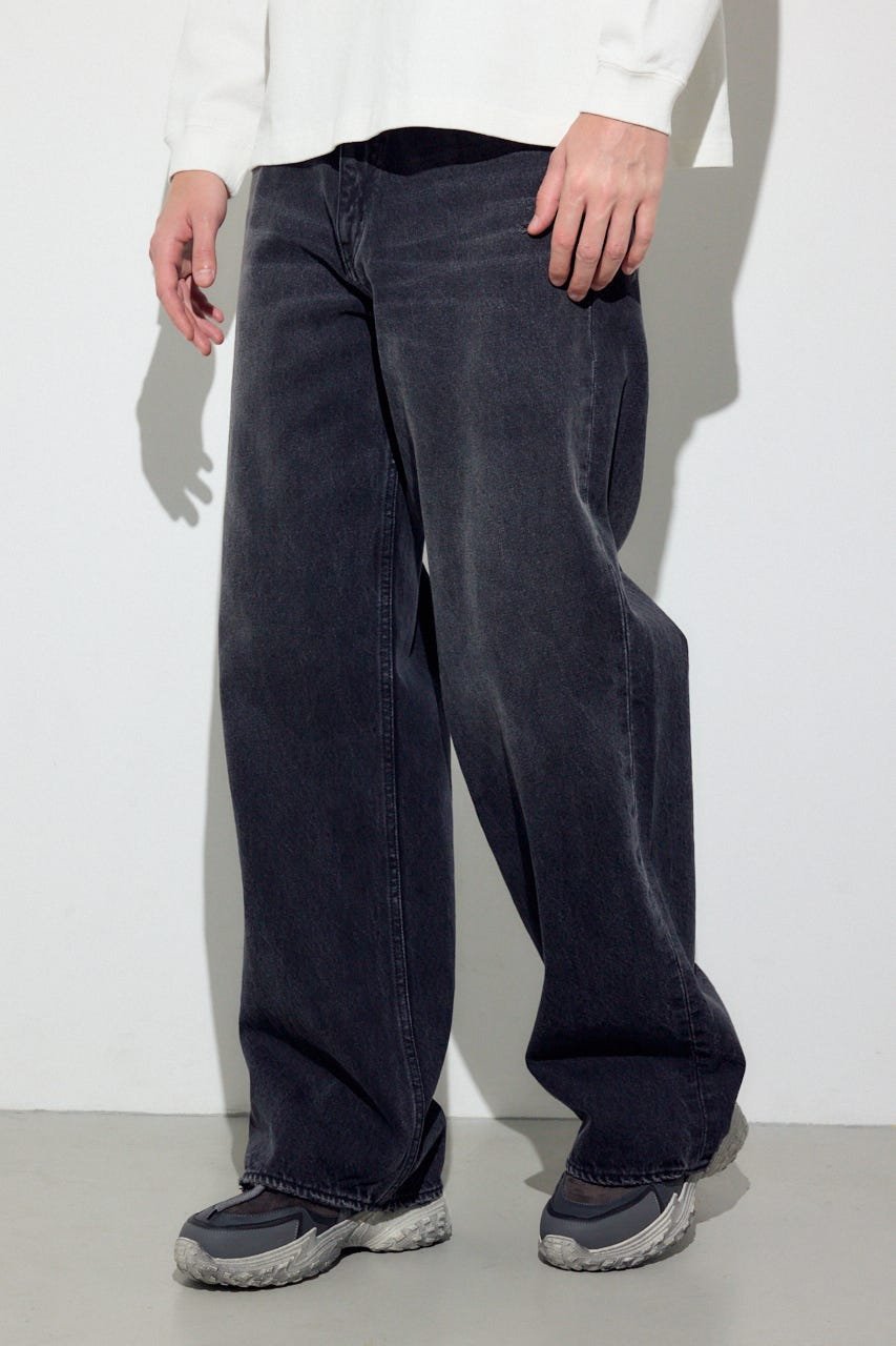 AZUL DENIM ワイド アズールバイマウジー パンツ ジーンズ・デニムパンツ ブラック