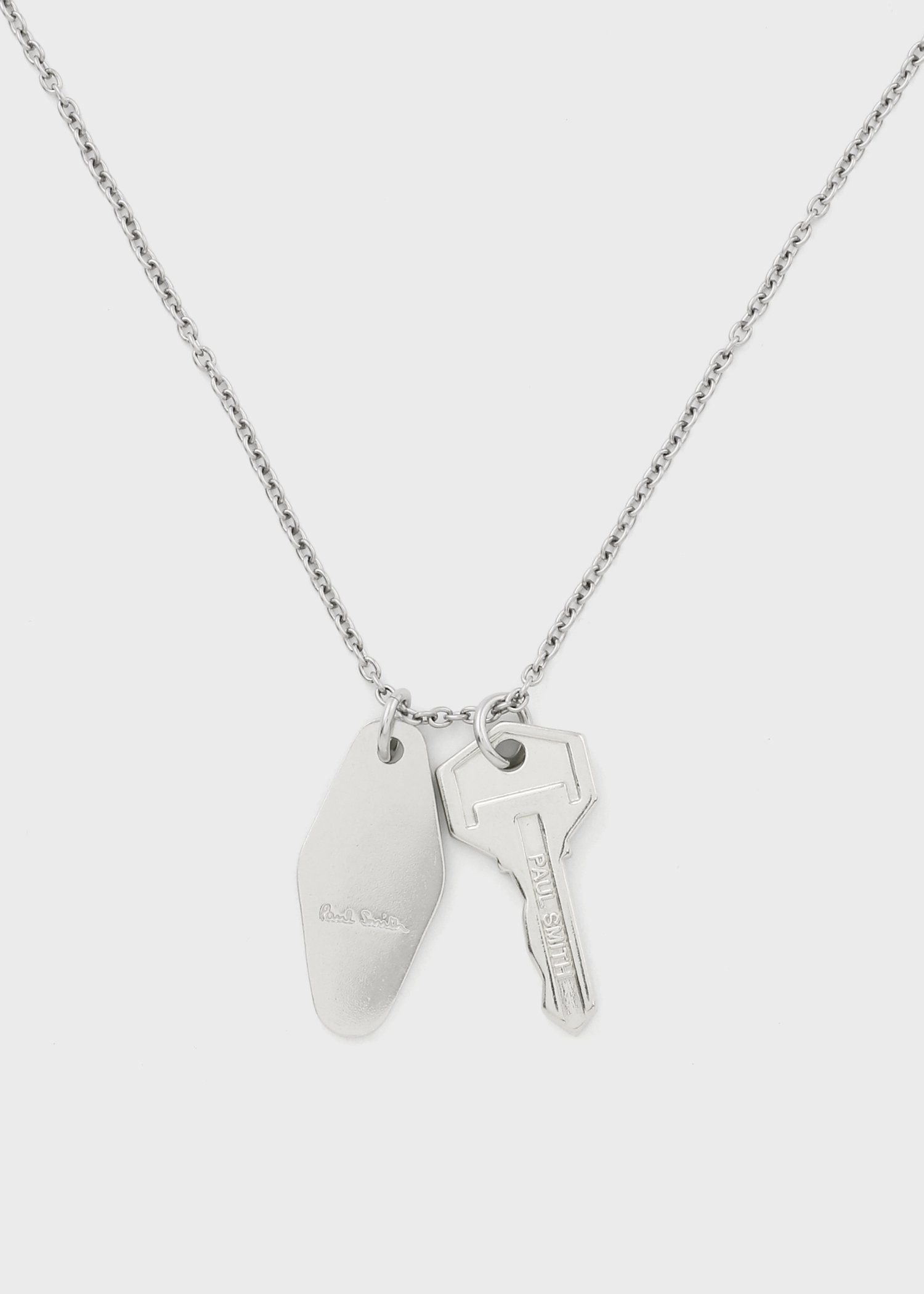 Paul Smith モーテル キーチャーム ネックレス ポール・スミス アクセサリー・腕時計 その他のアクセサリー・腕時計 シルバー【送料無料】