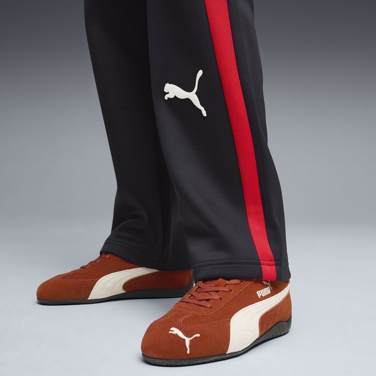 メンズ T7 リラックスド ビッグ キャット オープン トラックパンツ T7 Relaxed Track Pants プーマ パンツ ジャージ・スウェットパンツ ネイビー