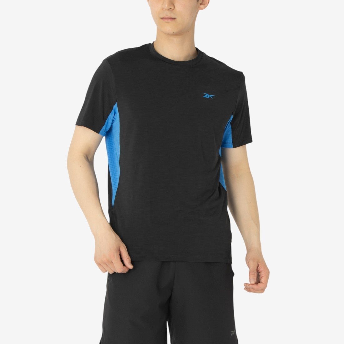 チル アスリート Tシャツ リーボック トップス カットソー・Tシャツ グレー ブラック