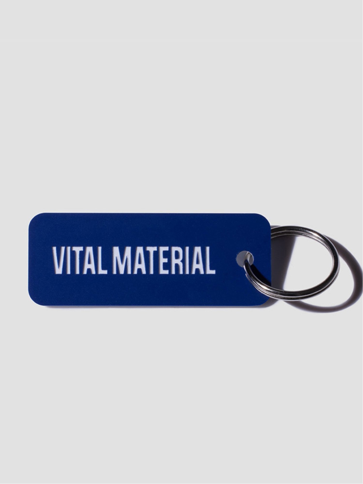 楽天Rakuten FashionVITAL MATERIAL VITAL MATERIAL × Various Keytags BLUEBERRY / WHITE ヴァイタル マテリアル ファッション雑貨 チャーム・キーチェーン ブルー