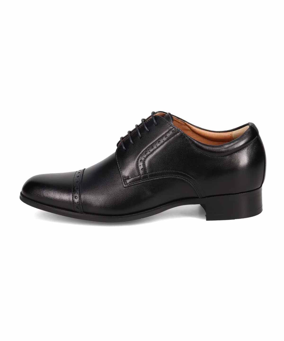 BEE CLASSIC BEE CLASSIC 外羽根ストレートチップ・スタイルアップシューズ(ヒールアップ5cm) マドラス シューズ・靴 レースアップ・ドレスシューズ ブラウン ブラック【送料無料】