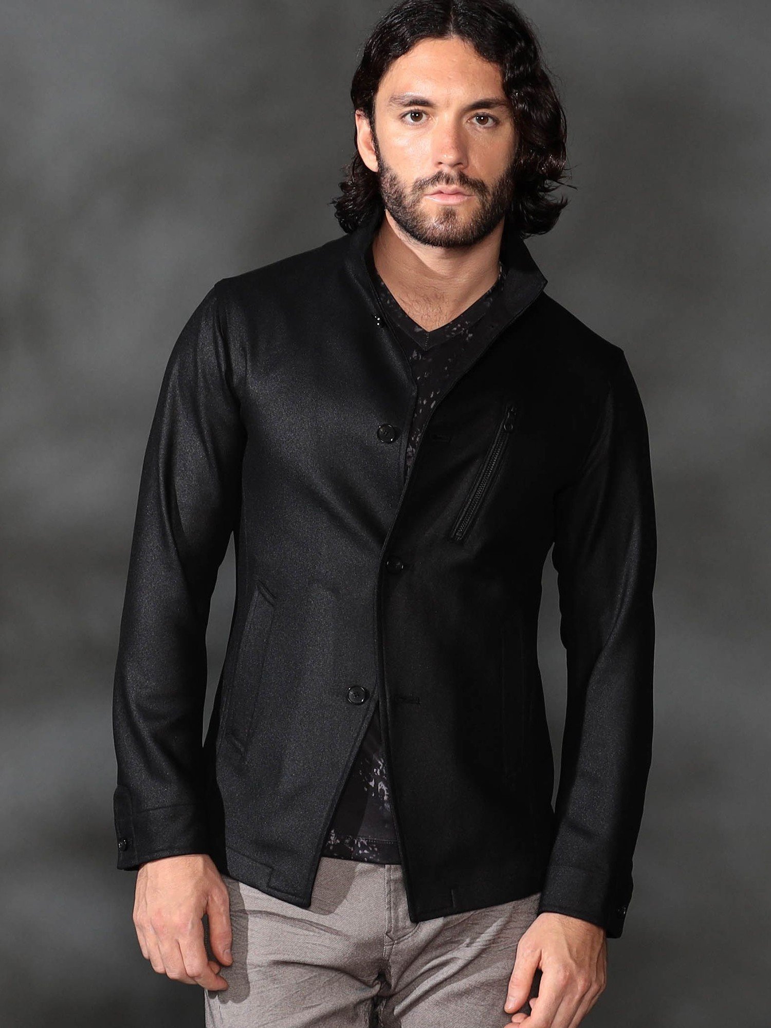 【SALE／55%OFF】HIDEAWAYS NICOLE ウールライクカレンダーカバーオール ニコル ジャケット・アウター その他のジャケット・アウター ベージュ ホワイト ブラック【送料無料】