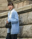 【SALE/50%OFF】URBAN RESEARCH ROSSO F by ROSSO カラーシャギーミドルカーディガン アーバンリサーチロッソ トップス カ...