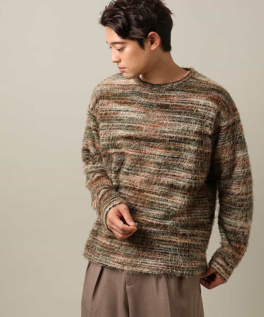 【SALE／40%OFF】a.v.v 【洗濯機で洗える】ミックスシャギーワイドシルエットプルオーバー アー・ヴェ..