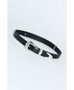 TOGA TOO Metal belt トーガ ファッション雑貨 ベルト ブラック【送料無料】