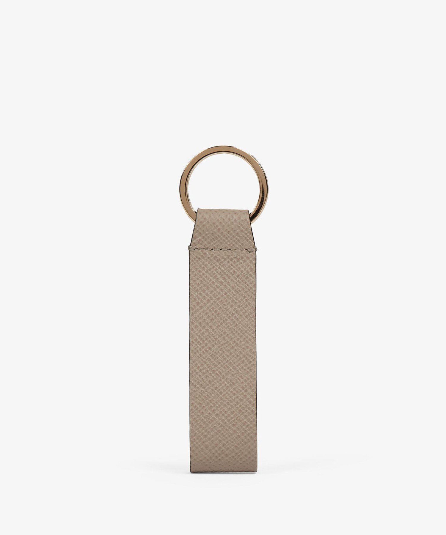 SMYTHSON Panama Keyring With Leather Strap スマイソン 財布・ポーチ・ケース その他の財布・ポーチ・ケース ベージュ【送料無料】