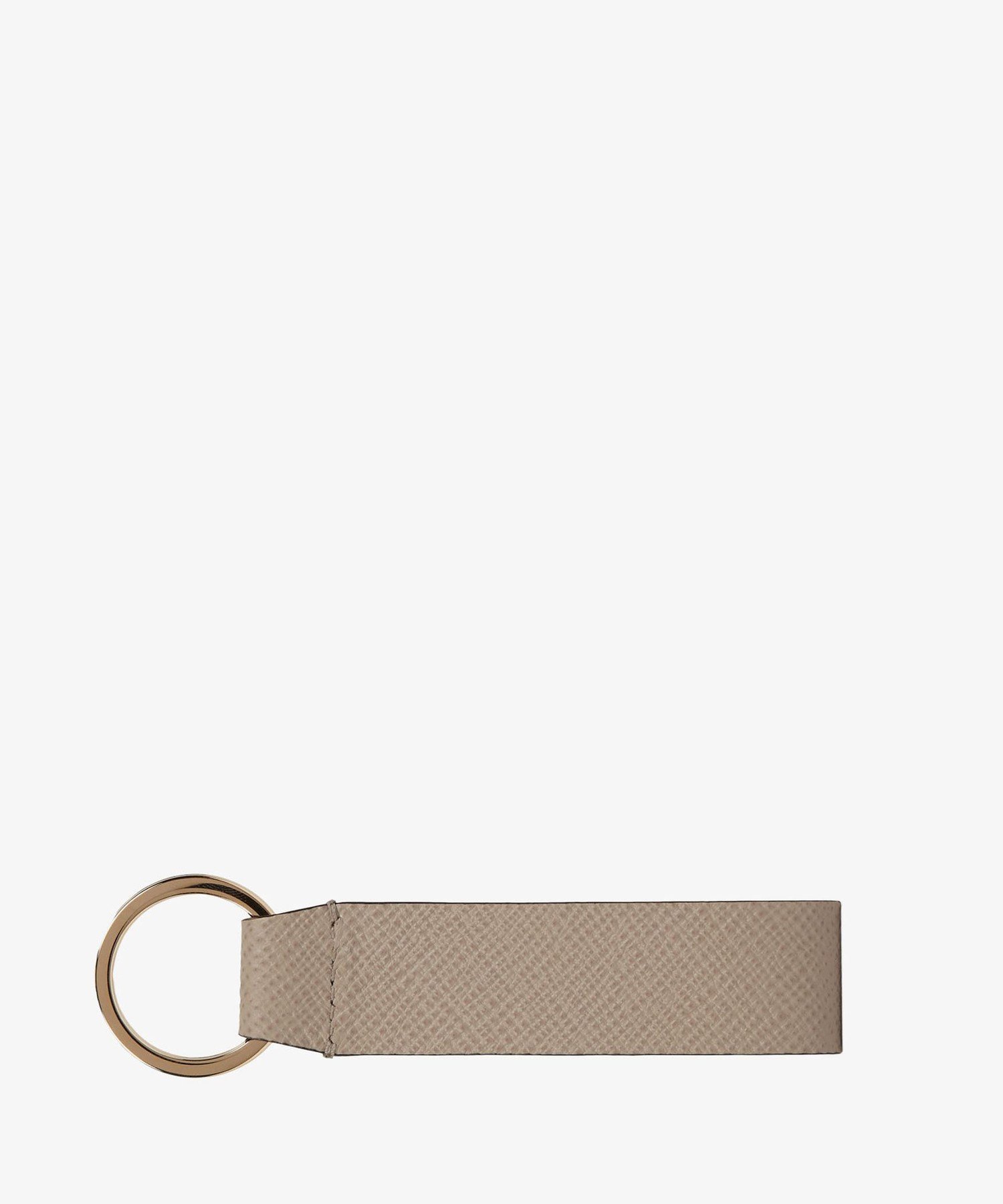 Panama Keyring With Leather Strap スマイソン 財布・ポーチ・ケース その他の財布・ポーチ・ケース ベージュ