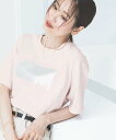GLOBAL WORK 吉高由里子さん着用/リッチクリーンプリントT半袖/147640 グローバルワーク トップス カットソー・Tシャツ ブラック ネイビー ホ...