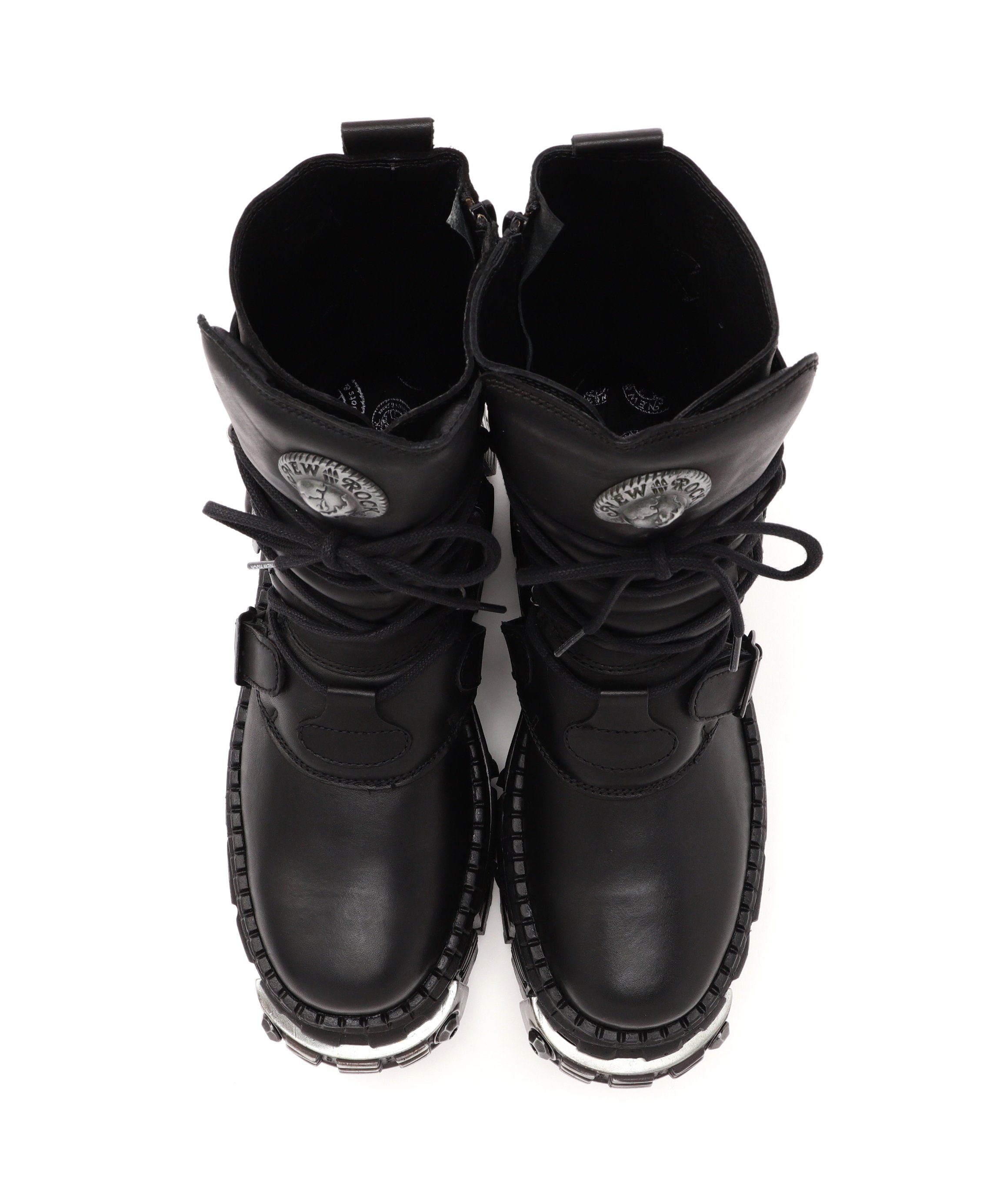 LHP NEW ROCK/ニューロック/M-WALL1473-S3 エルエイチピー シューズ・靴 ブーツ ブラック