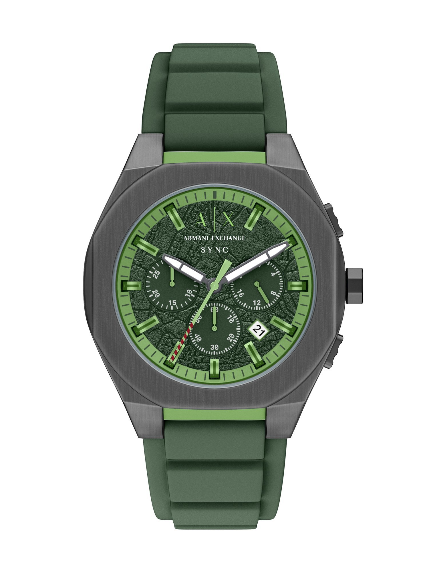 A｜X ARMANI EXCHANGE アルマーニ・エクスチェンジ 腕時計 メンズ アナログ シリコン AX4292 ウォッチステーションインターナショナル アクセサリー・腕時計 腕時計【送料無料】