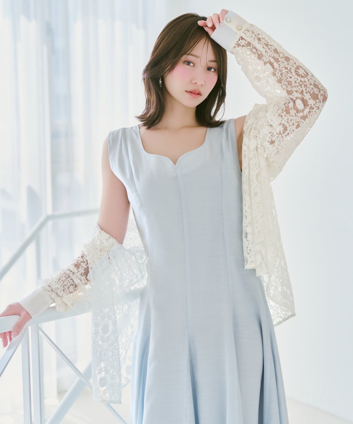 WILLSELECTION レースシャツ ウィルセレクション トップス シャツ・ブラウス ホワイト ブラック
