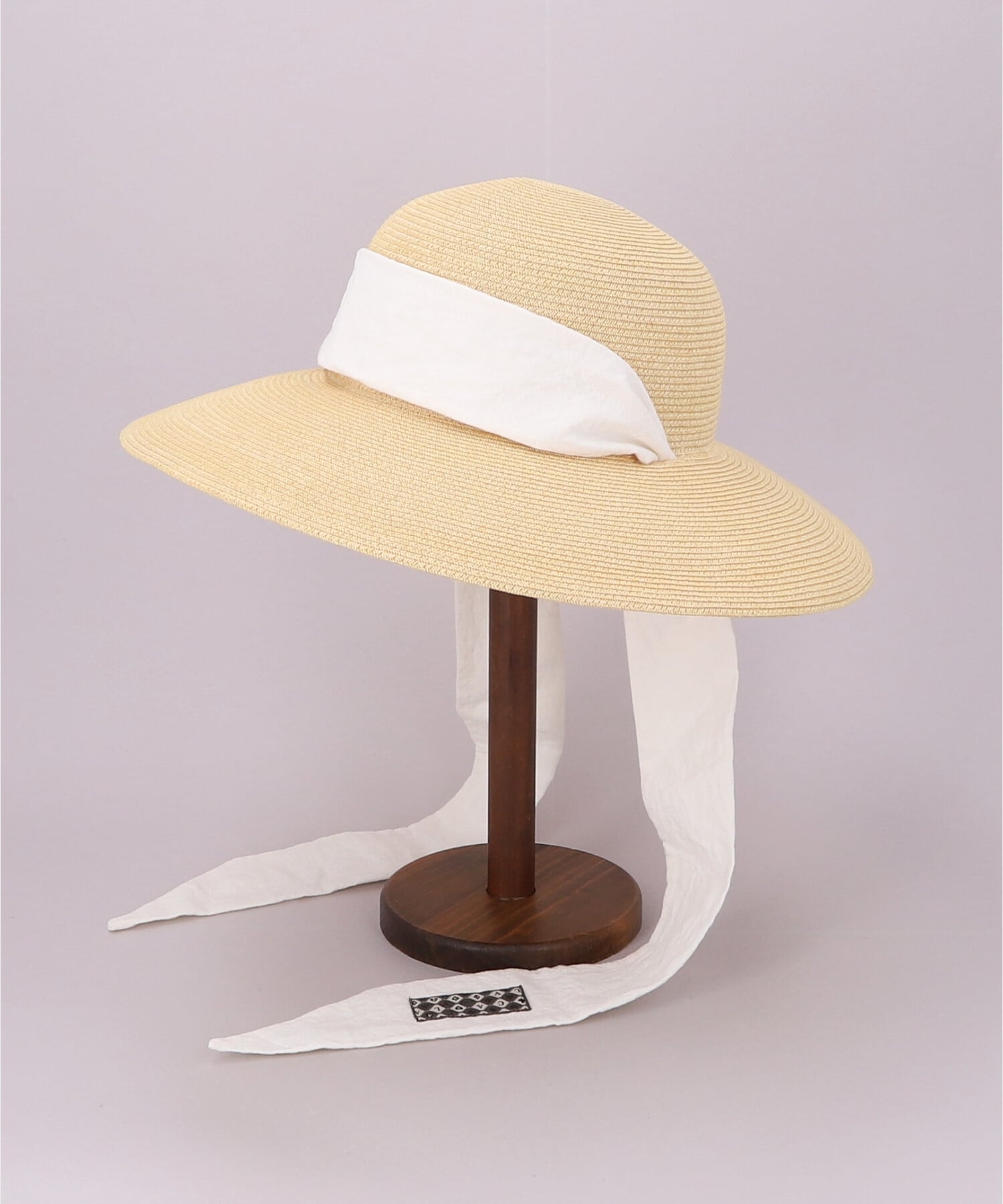 CF WIDE HAT カシラ 帽子 ハット ホワイト ブラック