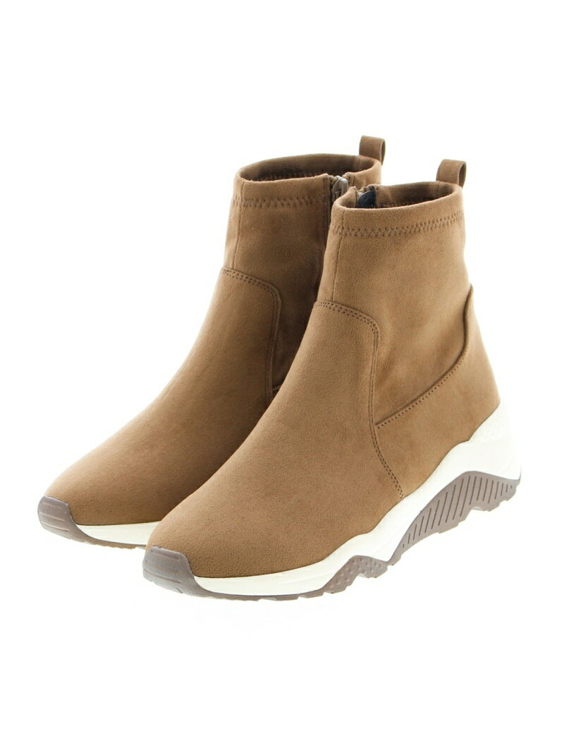 【SALE／40%OFF】JELLY BEANS ストレッチスニーカーブーツ ジェリービーンズ シューズ・靴 スニーカー ブラウン グリーン グレー ブラック【送料無料】のサムネイル