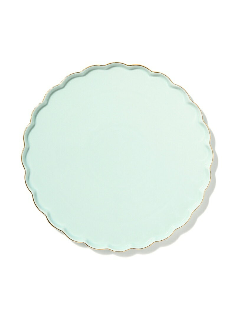 【SALE／51%OFF】Francfranc パステルスカラップ プレート M フランフラン 食器・調理器具・キッチン用品 食器・皿 グリーンのサムネイル