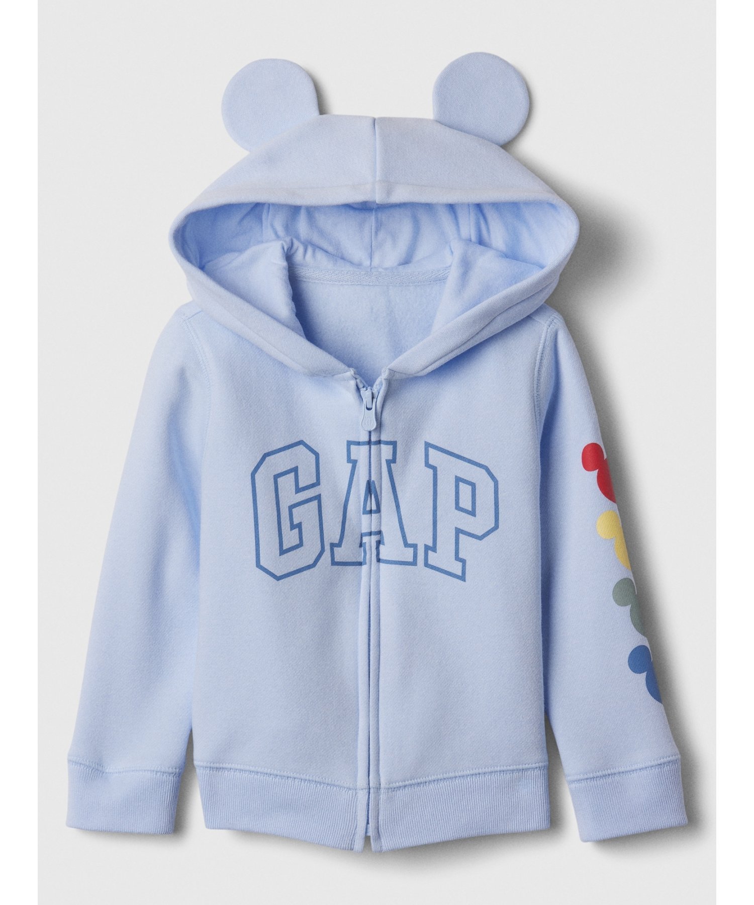 GAP（ギャップ）(K)babyGap ディズニー ジップアップ パーカーアメリカのタイムレスなブランド、GapとDisneyのコラボレーションによって生まれたミッキーマウスとミニーマウスのスペシャルコレクション肌触りの良い柔らかな質感の快適フリース長袖、袖口リブ耳付きフード、フロントファスナーフロントにGAPロゴやグラフィックデザイン、バリエーションあり裾リブ裏起毛ストレートシルエット、リラックスフィットヒップにかかるくらいの着丈※商品タグに記載の価格とサイト上の販売価格が異なる事があります。当社のホームページに記載されている会社名・製品名・キャラクター名などは、商標法その他の法令により権利が守られています。無断での使用、転載、複写、複製等はおやめください。型番：859742-006-612 KD0086【採寸】サイズ対応サイズバスト着丈6-12M70cm58.0cm30.0cm2YRS95cm65.0cm36.0cm3YRS100cm66.0cm37.0cm4YRS105cm70.0cm40.0cm5YRS110cm71.0cm42.0cm12-18M80cm58.0cm33.0cm18-24M90cm58.0cm35.5cm商品のサイズについて【商品詳細】インドネシア素材：表地:コットン77%ポリエステル23%フード裏地:ポリエステル100%サイズ：6-12M、2YRS、3YRS、4YRS、5YRS、12-18M、18-24M洗濯機洗い可※画面上と実物では多少色具合が異なって見える場合もございます。ご了承ください。商品のカラーについて 【予約商品について】 ※「先行予約販売中」「予約販売中」をご注文の際は予約商品についてをご確認ください。GAP（ギャップ）(K)babyGap ディズニー ジップアップ パーカーアメリカのタイムレスなブランド、GapとDisneyのコラボレーションによって生まれたミッキーマウスとミニーマウスのスペシャルコレクション肌触りの良い柔らかな質感の快適フリース長袖、袖口リブ耳付きフード、フロントファスナーフロントにGAPロゴやグラフィックデザイン、バリエーションあり裾リブ裏起毛ストレートシルエット、リラックスフィットヒップにかかるくらいの着丈※商品タグに記載の価格とサイト上の販売価格が異なる事があります。当社のホームページに記載されている会社名・製品名・キャラクター名などは、商標法その他の法令により権利が守られています。無断での使用、転載、複写、複製等はおやめください。型番：859742-006-612 KD0086【採寸】サイズ対応サイズバスト着丈6-12M70cm58.0cm30.0cm2YRS95cm65.0cm36.0cm3YRS100cm66.0cm37.0cm4YRS105cm70.0cm40.0cm5YRS110cm71.0cm42.0cm12-18M80cm58.0cm33.0cm18-24M90cm58.0cm35.5cm商品のサイズについて【商品詳細】インドネシア素材：表地:コットン77%ポリエステル23%フード裏地:ポリエステル100%サイズ：6-12M、2YRS、3YRS、4YRS、5YRS、12-18M、18-24M洗濯機洗い可※画面上と実物では多少色具合が異なって見える場合もございます。ご了承ください。商品のカラーについて 【予約商品について】 ※「先行予約販売中」「予約販売中」をご注文の際は予約商品についてをご確認ください。■重要なお知らせ※ 当店では、ギフト配送サービス及びラッピングサービスを行っておりません。ご注文者様とお届け先が違う場合でも、タグ（値札）付「納品書 兼 返品連絡票」同梱の状態でお送り致しますのでご了承ください。 ラッピング・ギフト配送について※ 2点以上ご購入の場合、全ての商品が揃い次第一括でのお届けとなります。お届け予定日の異なる商品をお買い上げの場合はご注意下さい。お急ぎの商品がございましたら分けてご購入いただきますようお願い致します。発送について ※ 買い物カートに入れるだけでは在庫確保されませんのでお早めに購入手続きをしてください。当店では在庫を複数サイトで共有しているため、同時にご注文があった場合、売切れとなってしまう事がございます。お手数ですが、ご注文後に当店からお送りする「ご注文内容の確認メール」をご確認ください。ご注文の確定について ※ Rakuten Fashionの商品ページに記載しているメーカー希望小売価格は、楽天市場「商品価格ナビ」に登録されている価格に準じています。 商品の価格についてGAPGAPのパーカー・フーディートップスご注文・お届けについて発送ガイドラッピンググッズ3,980円以上送料無料ご利用ガイド