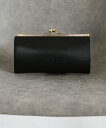 An+u ガマグチレザーロングウォレット leather purse エディターズ ドロー 財布・ポーチ・ケース 財布 グリーン ブラウン ブラック【送料無料】