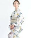 【SALE/50%OFF】SOUBIEN 浴衣2点セット レディース (浴衣+帯) ソウビエン 着物・浴衣・和装小物 浴衣 オレンジ【送料無料】