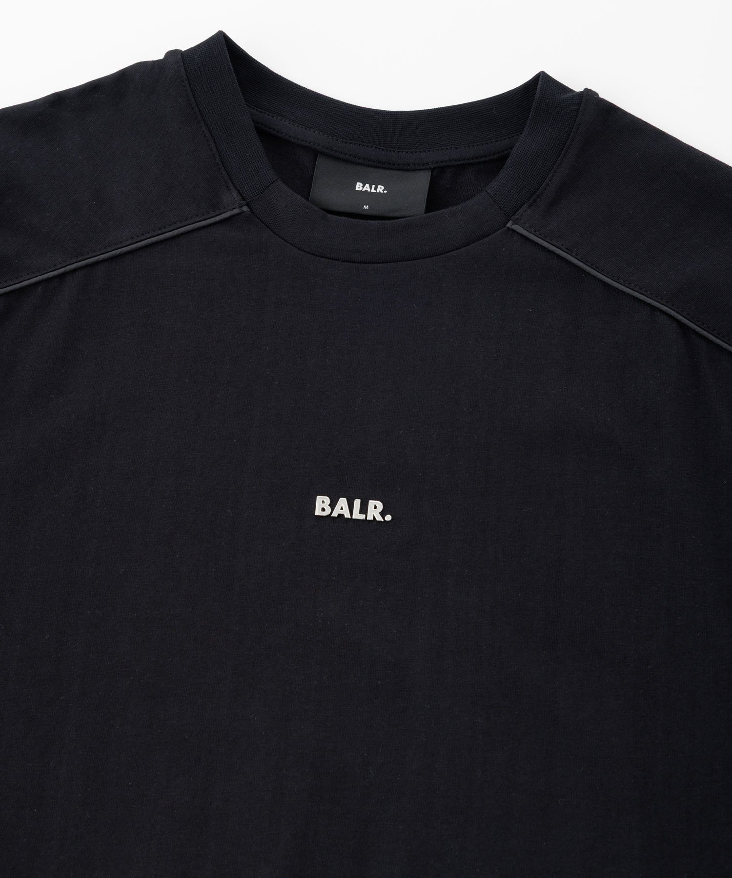 BALR. JP Q SERIES PLAIN T-SHIRT ボーラー トップス カットソー・Tシャツ ブラック【送料無料】