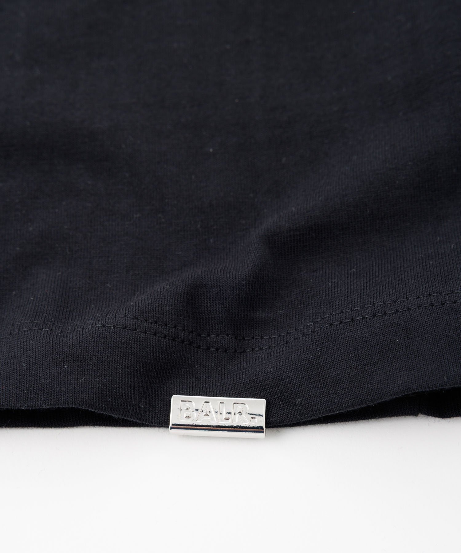 BALR. JP Q SERIES PLAIN T-SHIRT ボーラー トップス カットソー・Tシャツ ブラック【送料無料】