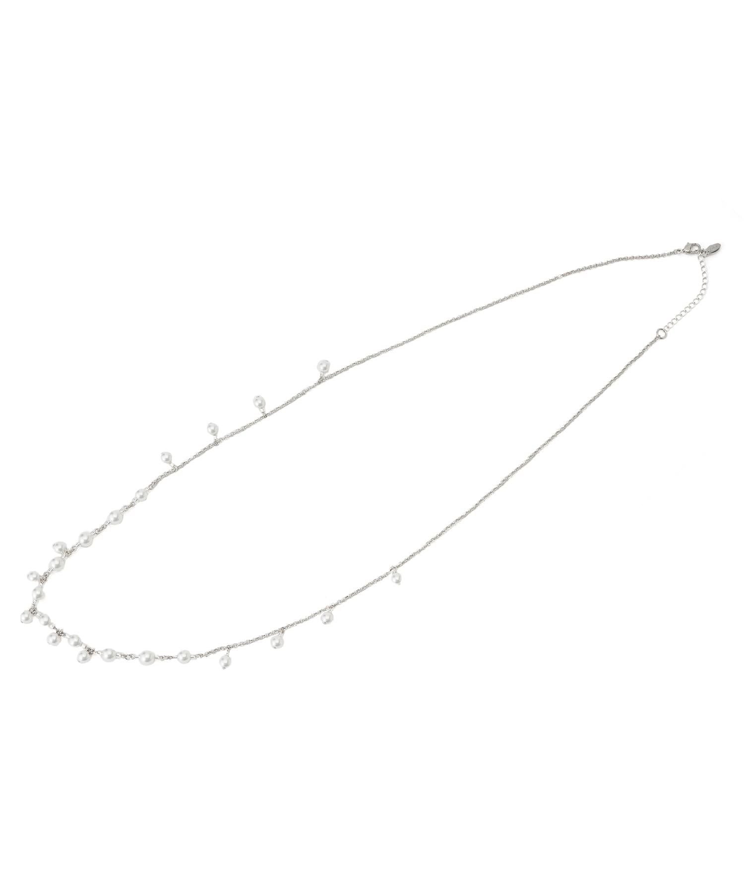 【SALE／14%OFF】Leilian PLUS HOUSE パール調ロングネックレス レリアン　プラスハウス アクセサリー・腕時計 ネックレス【送料無料】