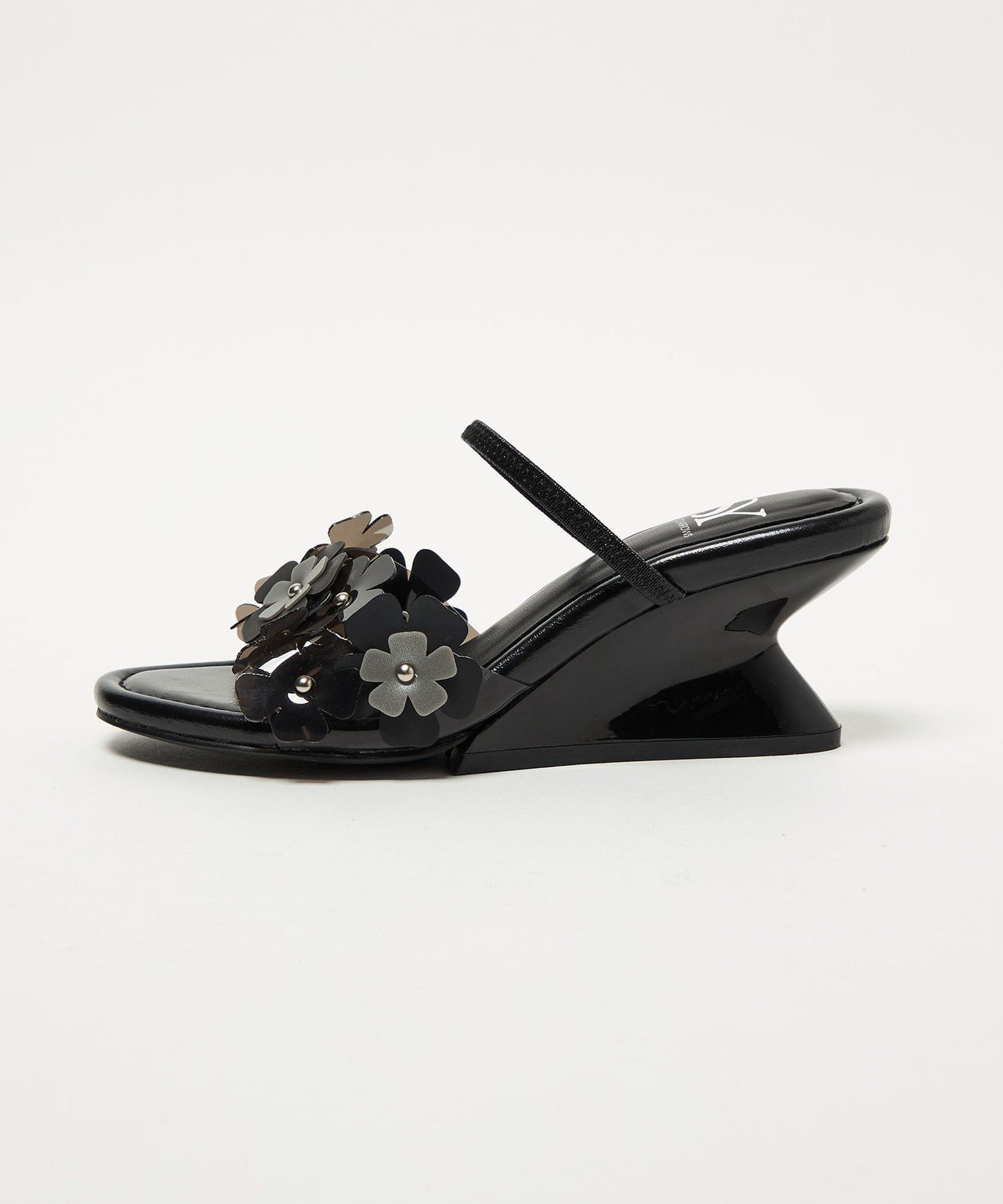 【SALE／40%OFF】SY UNITED ARROWS ＜SY＞フラワーウェッジ サンダル60 オデット エ オディール シューズ・靴 サンダル レッド ブラック【送料無料】