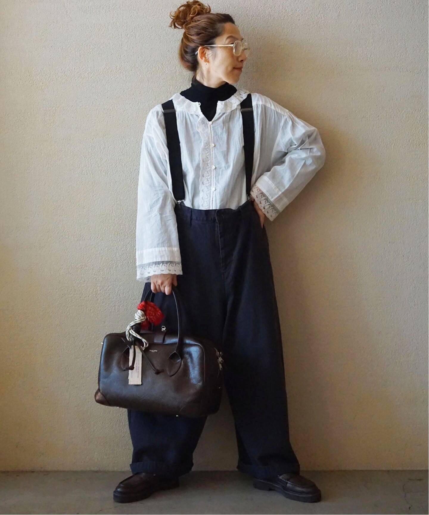 journal standard luxe MATEY's サスペンダーパンツ ジャーナルスタンダード ラックス パンツ その他のパンツ ブラック ベージュ