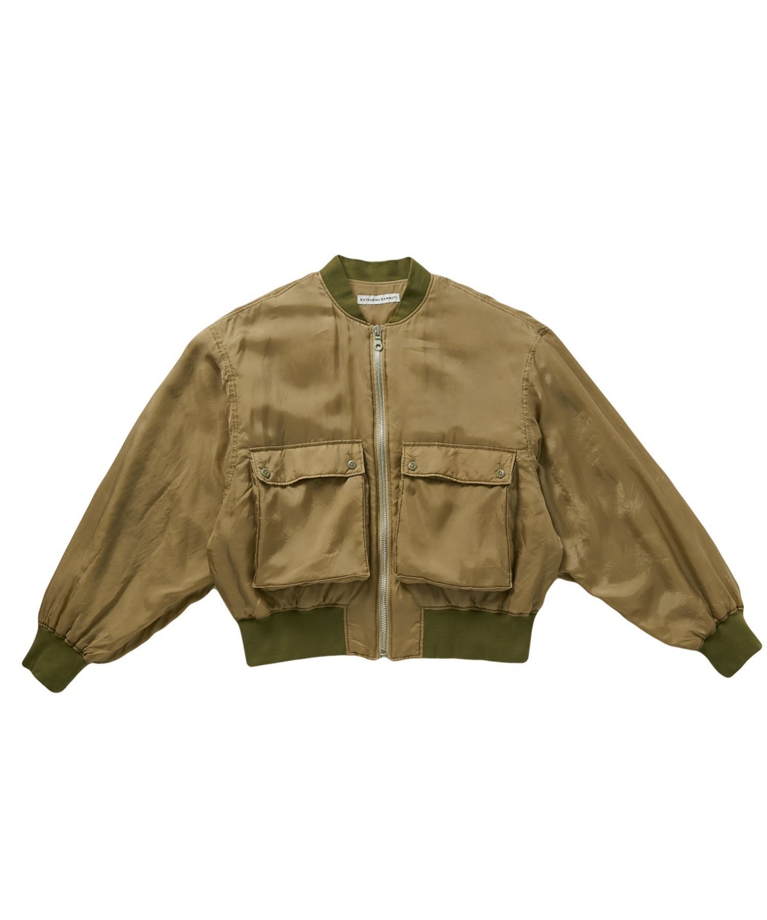 KATHARINE HAMNETT KATHARINE HAMNETT/(U)F,S BOMBER リバースプロジェクトストア ジャケット アウター ブルゾン ジャンパー ベージュ ブラック カーキ【送料無料】