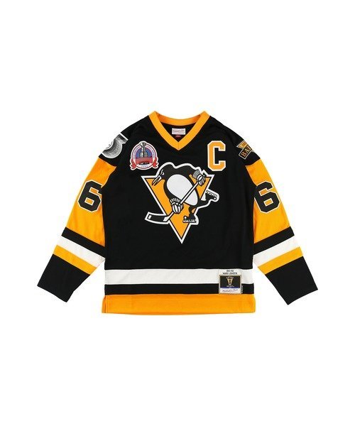 Mitchell & Ness }IE~[ yMY [h u[CW[W 1991-92 NHL DARK JERSEY PENGUINS MARIO LEMIEUX [L[[GXG[ gbvX ̑̃gbvX ubNyz