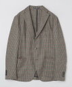 【SALE/45%OFF】SHIPS MEN BREUER: ジーロング ハウンドトゥース ジャケット シップス ジャケット・アウター テーラードジャケット・ブレザー ブラウン【送料無料】