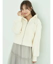 【SALE/30%OFF】earth music&ecology 裏毛ZIPパーカー アースミュージック&エコロジー トップス スウェット・トレーナー ネイビー...