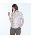 SCAPA 【WEB限定】Liberty Printパッチワーク3ブラウス スキャパ トップス シャツ・ブラウス ピンク【送料無料】