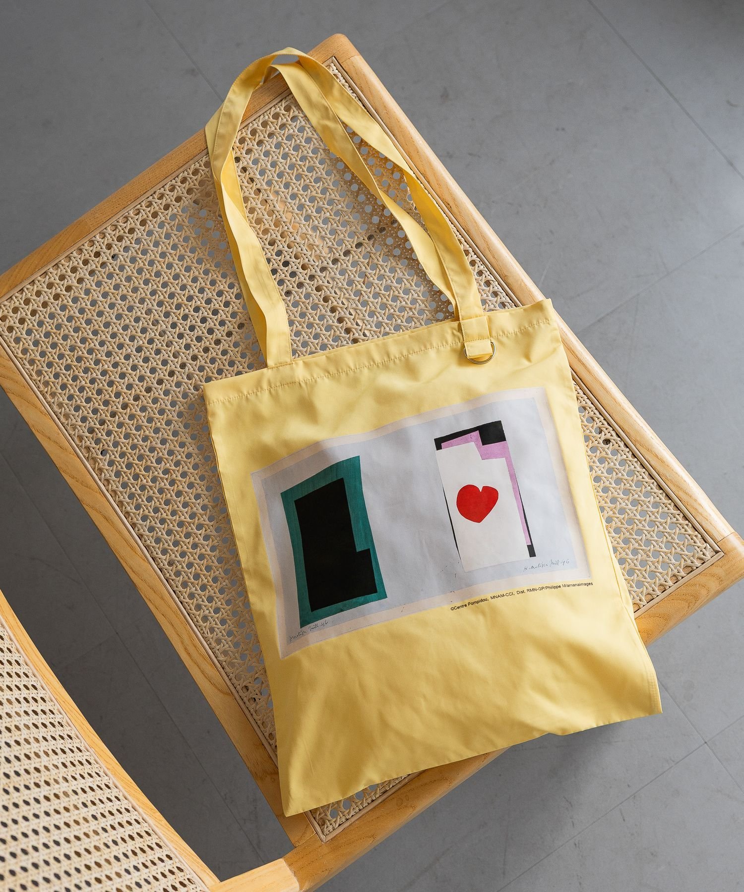 【SALE／50%OFF】A part by mattis_トートバッグ アパートバイ バッグ トートバッグ ブルー イエロー