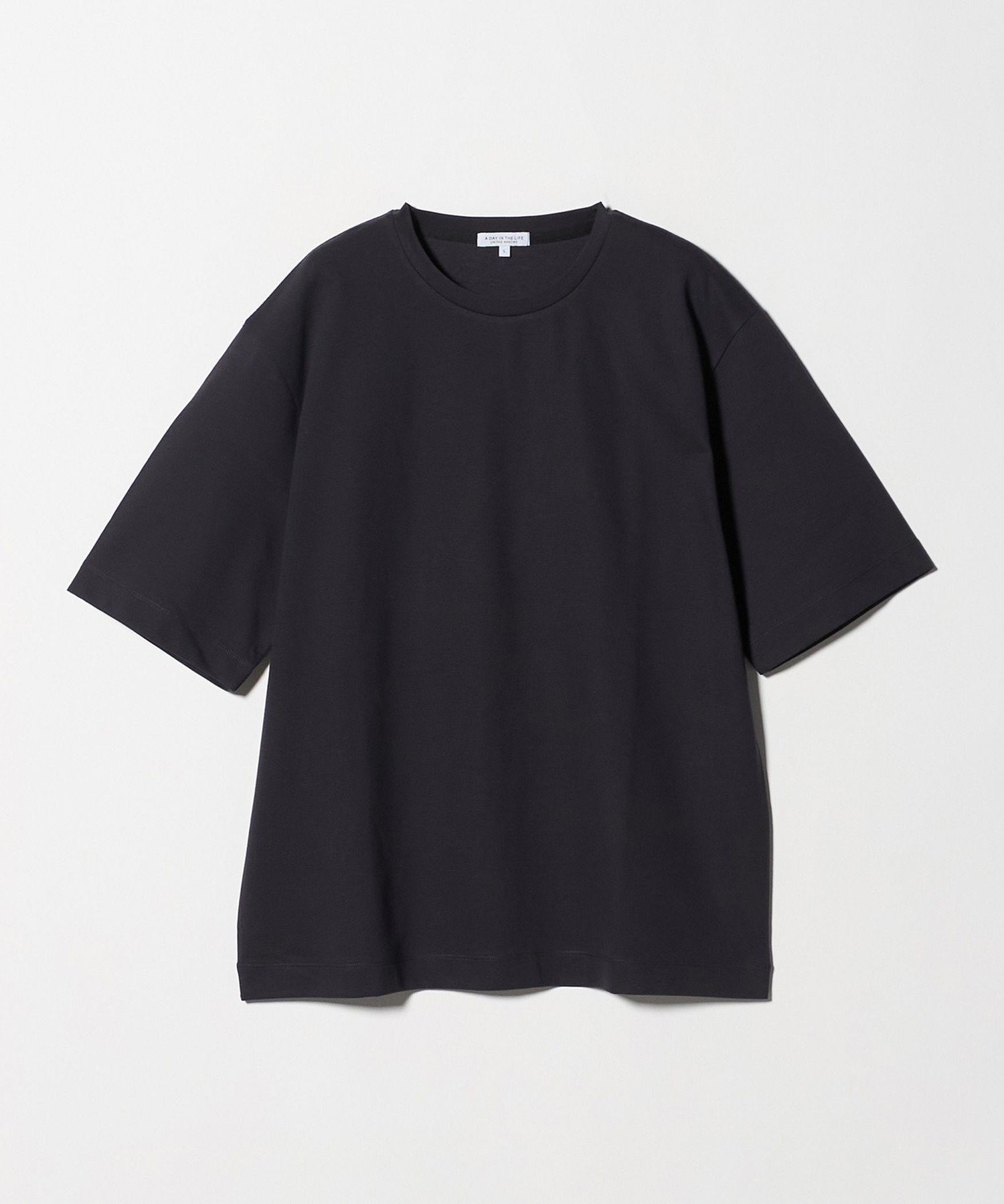 シルケット リップル リラックス カットソー＜A DAY IN THE LIFE＞ ユナイテッドアローズ アウトレット トップス カットソー・Tシャツ ホワイト グレー