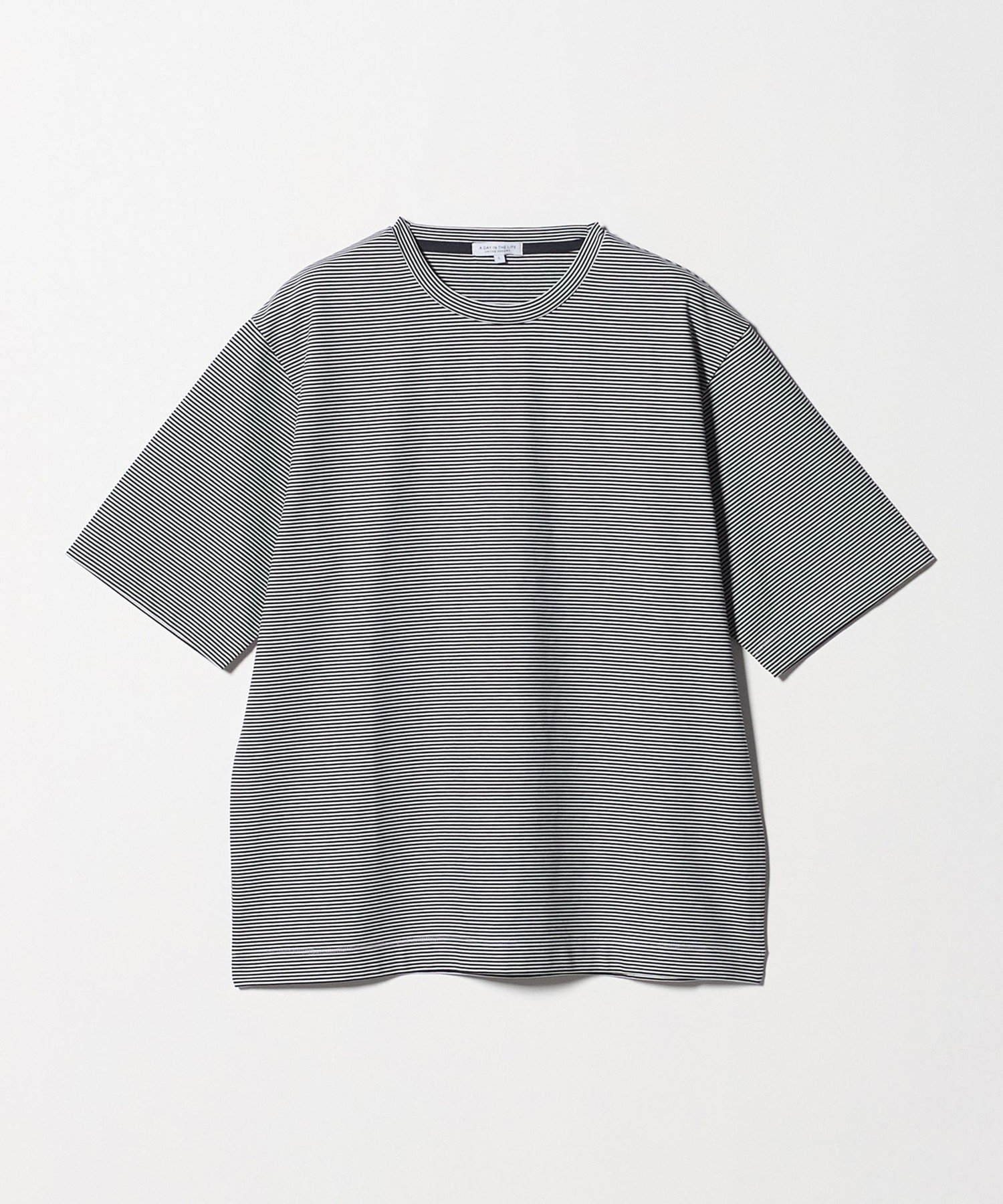 【SALE／30%OFF】a day in the life シルケット リップル リラックス カットソー＜A DAY IN THE LIFE＞ ユナイテッドアローズ アウトレット トップス カットソー・Tシャツ ホワイト グレー