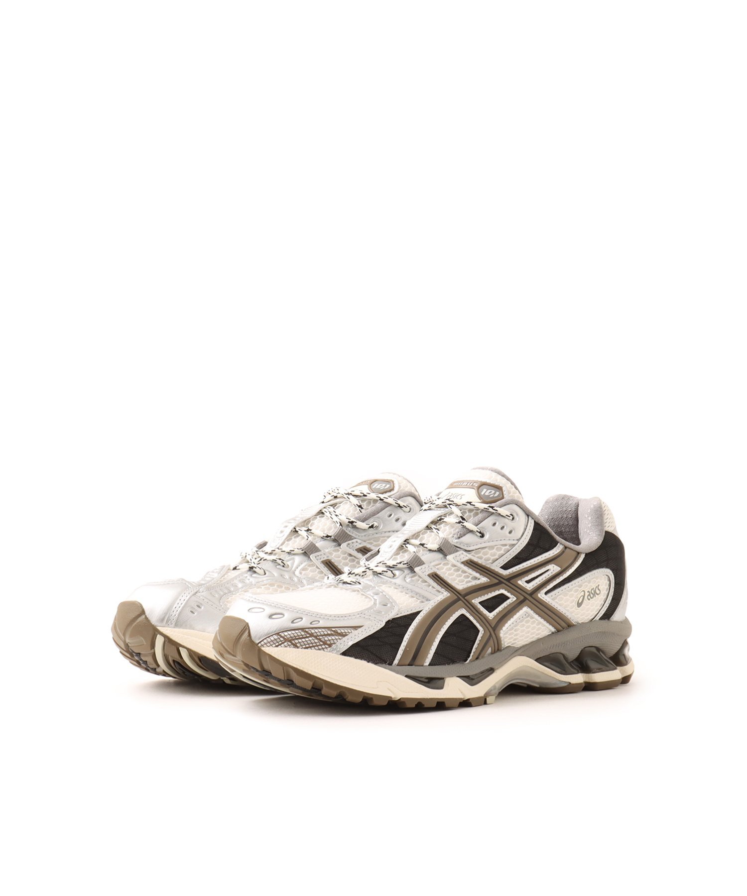 asics GEL-NIMBUS 10.1 CREAM/PURE SILVER アトモス シューズ・靴 スニーカー ホワイト
