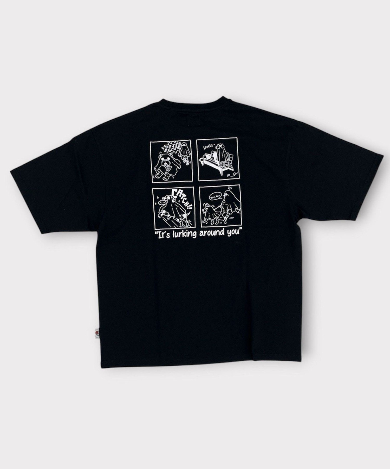 【FREDYMAC/フレディマック】度詰め天竺アニマル刺繍TEE フレディ アンド グロスター トップス カットソー・Tシャツ ベージュ ブラック ホワイト