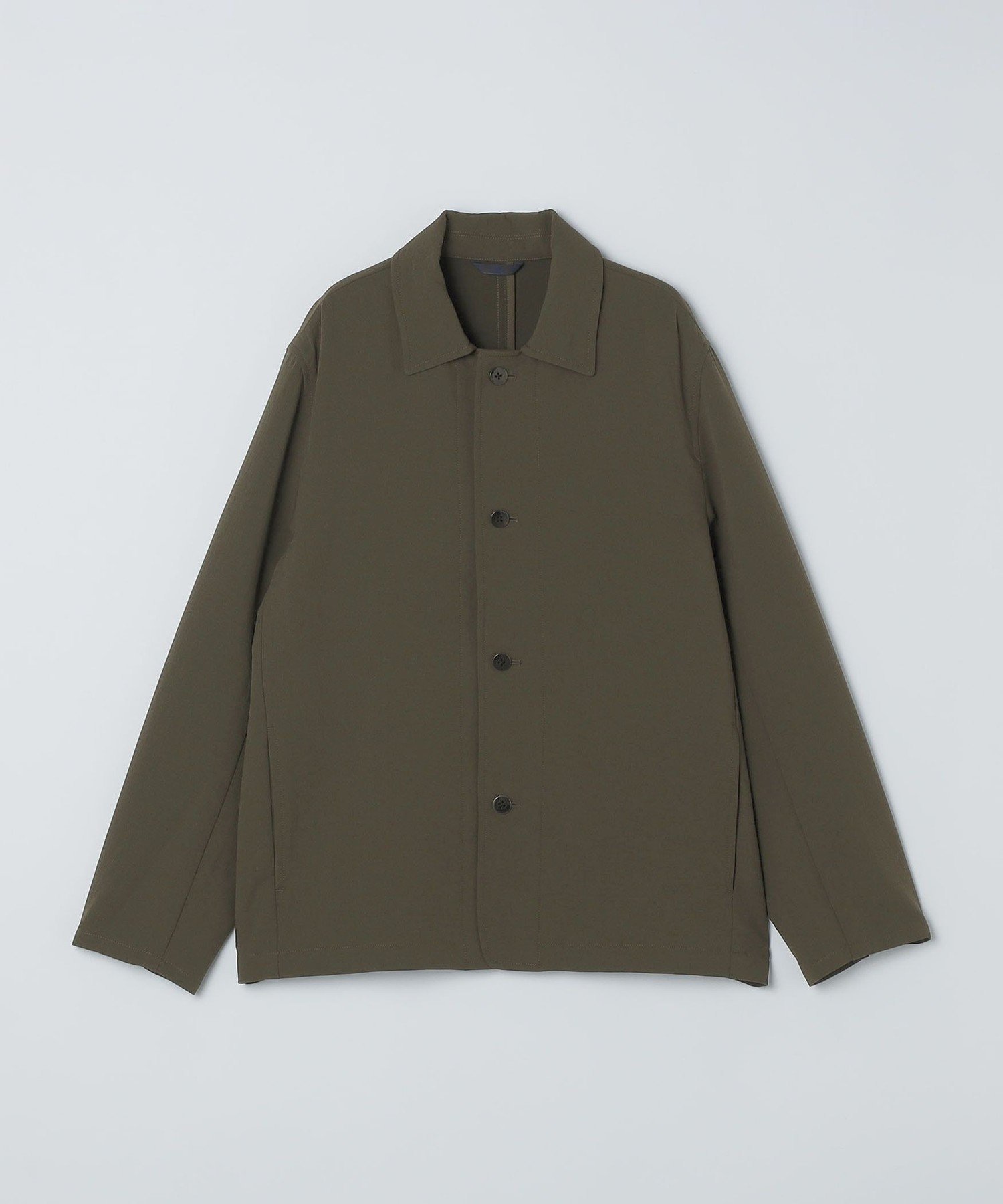 SHIPS MEN SHIPS: ＜UVカット/遮熱＞EAthlation(TM) シャツ アウター シップス トップス シャツ・ブラウス ネイビー グリーン【送料無料】