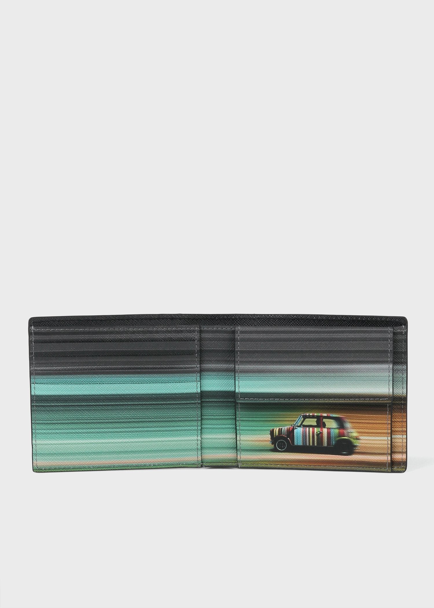 【SALE／30%OFF】Paul Smith レーシングMini 2つ折り財布 ポール・スミス 財布・ポーチ・ケース 財布 ブラック【送料無料】