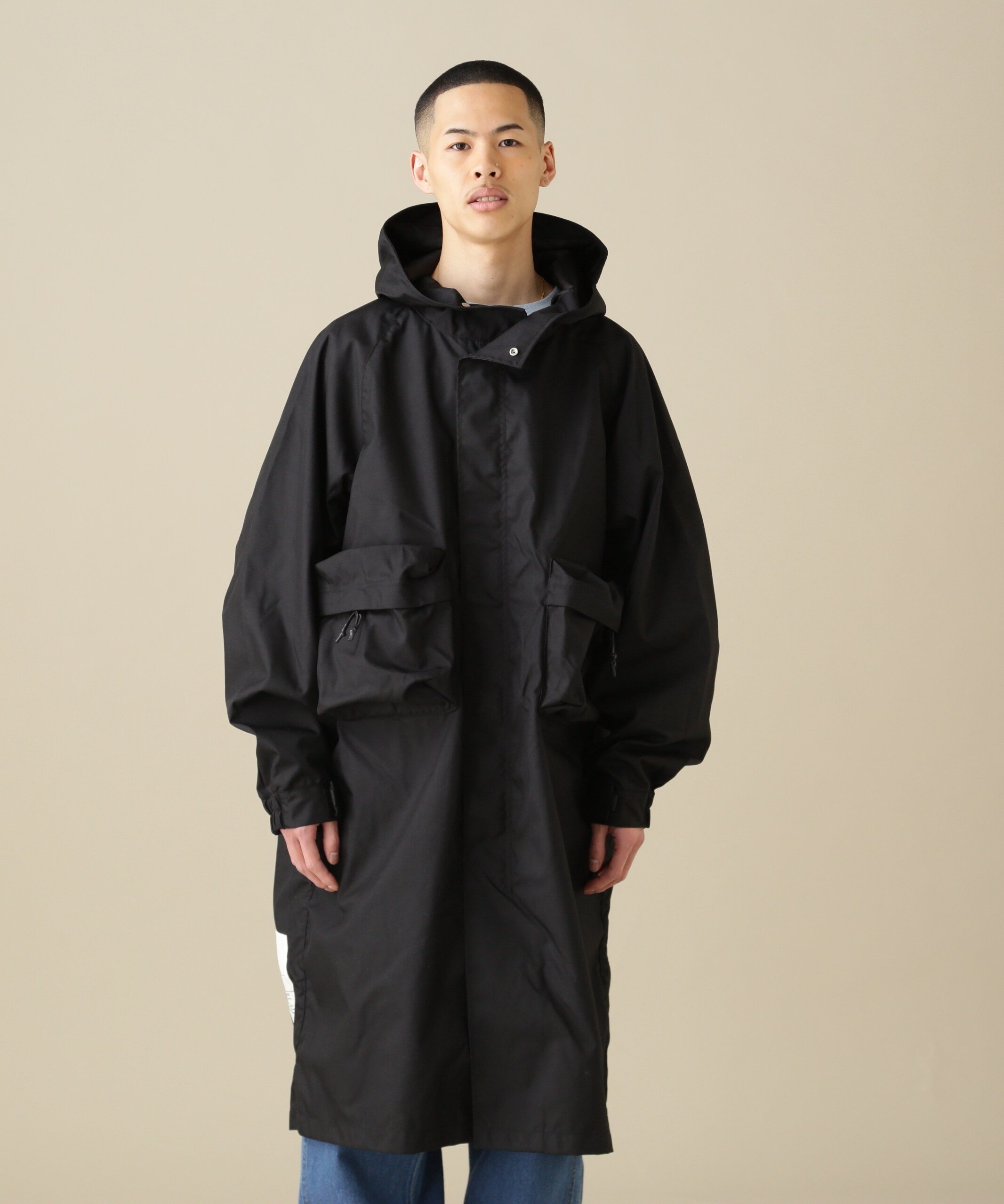 【SALE／50 OFF】AVIREX 《WEB DEPOT限定》CORDURA HOODED COAT / コーデュラ フーデッド コート アヴィレックス ジャケット アウター その他のジャケット アウター ブラック イエロー【送料無料】