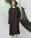 MAISON SPECIAL Super170s Prime-Over Melton Chesterfield Coat メゾンスペシャル ジャケット・アウター...