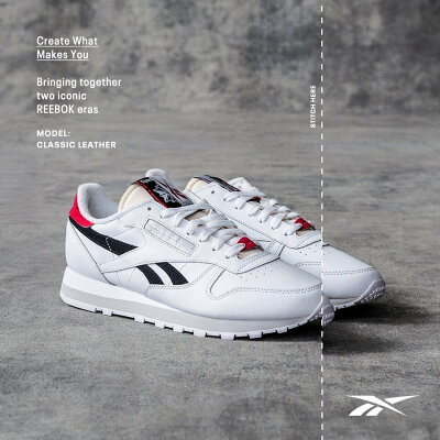 【SALE/39%OFF】Reebok クラシックレザー / CLASSIC LEATHER リーボック シューズ・靴 スニーカー ホワイト ネイビー【送料無料】